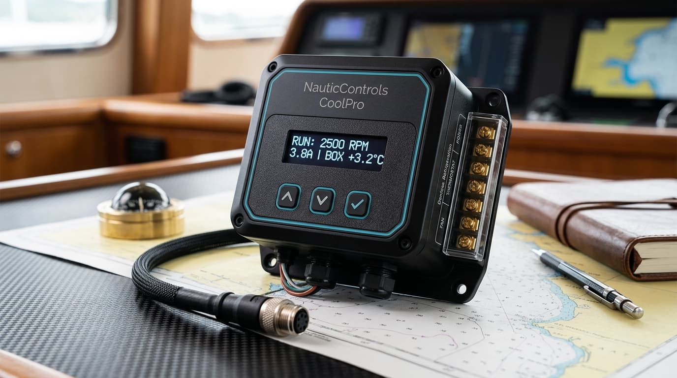 NauticECU CoolPro BD35F Marine Refrigeration Smart Controller Hardware Unit